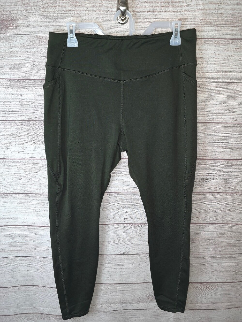 RBX Women's Performance High Waist Fleece Lined Leggings Size Large